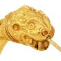 Vintage Greek  21K Gold Lion Head Hoops|Dover Jewelry|
