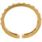 Cartier French Tanjore Diamond Gemstone 18K Bangle|Dover Jewelry|