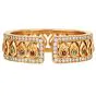 Cartier French Tanjore Diamond Gemstone 18K Bangle|Dover Jewelry|