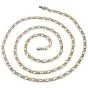 Buccellati Curb Chain 18K Two Tone Gold Long Necklace|Dover Jewelry|
