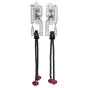 Cartier Le Baiser Du Dragon Diamond 18K Gold Drop Earrings