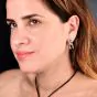 Cartier Le Baiser Du Dragon Diamond 18K Gold Drop Earrings