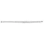 Vintage 4.75 carats Diamond Platinum Square Line Bracelet|Dover Jewelry|
