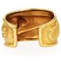 Vintage Diamond Panther 18K Gold Wide Cuff Bracelet|Dover Jewelry|