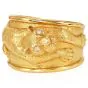 Vintage Diamond Panther 18K Gold Wide Cuff Bracelet|Dover Jewelry|
