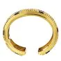 Kieselstein-Cord 18K Green Gold Multi-Gem Hinged Cuff Bracelet – Circa 1990s