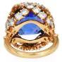 Tiffany & Co. Vintage 12.90cts Tanzanite Diamond Cocktail Ring