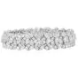 Luxurious 24.50carat Diamond Platinum Wrap Bracelet|Dover Jewelry|