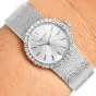 Patek Philippe Vintage 1980s Diamond Dial 18K White Gold Ladies Watch 