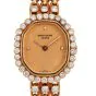Patek Philippe diamond Bracelet 18K Gold Ladies Mechanical Watch