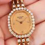 Patek Philippe diamond Bracelet 18K Gold Ladies Mechanical Watch