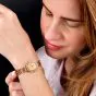 Patek Philippe diamond Bracelet 18K Gold Ladies Mechanical Watch