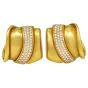 Kieselstein Cord Diamond 18K Gold Clip-On Earrings|Dover Jewelry|