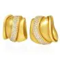 Kieselstein Cord Diamond 18K Gold Clip-On Earrings|Dover Jewelry|