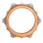 Buccellati Macri Eternelle 18K Gold Diamond Band Ring