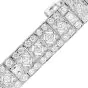 Platinum 11.50carat Diamond Wrap Bracelet