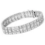 Platinum 11.50carat Diamond Wrap Bracelet