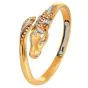 Estate 18K Gold Diamond Horse Bangle Bracelet