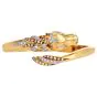 Estate 18K Gold Diamond Horse Bangle Bracelet