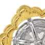 Buccellati Old Mine Cut Diamond & Pearl 18K Gold Drop Day Night Earrings