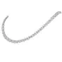 Floral Diamond 4.50cts Tennis Necklace 18K White Gold|Dover Jewelry|