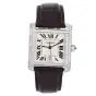 Cartier Tank Française 2366 33mm 18K Diamond Watch Box Papers