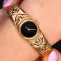 Bvlgari Parentesi 18K Yellow Gold Bangle Watch, Ref. BJ 10