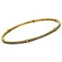 Judith Ripka  Fancy Diamond 18k Yellow Gold Bangle Bracelet
