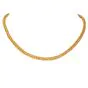 18K Yellow Gold Braided Rope Collar Chain Necklace - 33.5 grams
