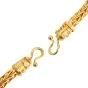 18K Yellow Gold Braided Rope Collar Chain Necklace - 33.5 grams