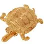 Vintage 18K Yellow Gold Textured Turtle Cufflinks 