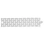 Luxury 10.25cts Diamond Triangle Link 18K Gold Wide Bracelet|Dover Jewelry|