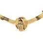 Tiffany & Co. Vintage Knot 14K Gold Statement Choker Necklace |Dover Jewelry|