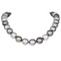 Tahitian Pearl Diamond Statement 14K Gold Necklace |Dover Jewelry|