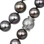Tahitian Pearl Diamond Statement 14K Gold Necklace |Dover Jewelry|