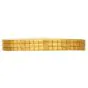 Vintage 18K Yellow Gold Textured Three-Row Chain Bracelet