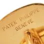 Patek Philippe Vintage Ellipse Blue 18k yellow Gold Cufflinks 