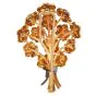 Buccellati Ruby Sapphire 18K Gold Floral Bouquet Brooch|Dover Jewelry|
