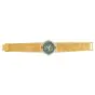 Piaget Ref. 9706 A6 24mm Jade Dial Diamond Emerald 18K Bracelet Watch 