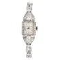 Antique Hamilton Diamond Platinum Ladies Cocktail Watch