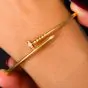 JUSTE UN CLOU BRACELET, SMALL MODEL, DIAMONDS