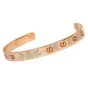 Gucci 18K Rose Gold Enamel Icon Blossom Bracelet