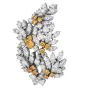 Tiffany & Co Vintage Vivid Diamond Platinum Brooch Pin |Dover jewelry|