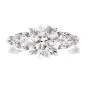 GIA Certified 3.41cts Round Brilliant Cut Diamond Platinum Engagement Ring