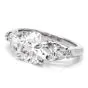 GIA Certified 3.41cts Round Brilliant Cut Diamond Platinum Engagement Ring