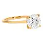 GIA 2.02 Brilliant Round 18K Gold Solitaire Engagement Ring|Dover Jewelry|