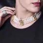 Kieselstein Cord 2.85ct Tourmaline Pearl Gold Mermaid Necklace 