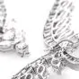 Celebrity 33.01cttw Baguettes Pear Diamond Platinum Drop Necklace|Dover Jewelry|