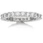 Estate  Natural Diamond Platinum Eternity Band RIng