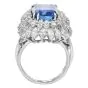 Tiffany & Co. Burma Sapphire 21.50cts Diamond Platinum Cocktail Ring|Dover Jewelry|